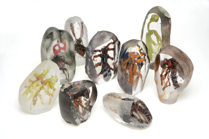 Ice Age Group glass artworks