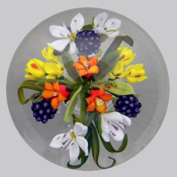Paul Stankard's Fruit & Flower Bouquet.