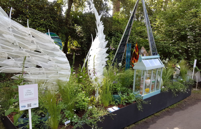 Glass Garden stand at Chelsea Flower Show 2022