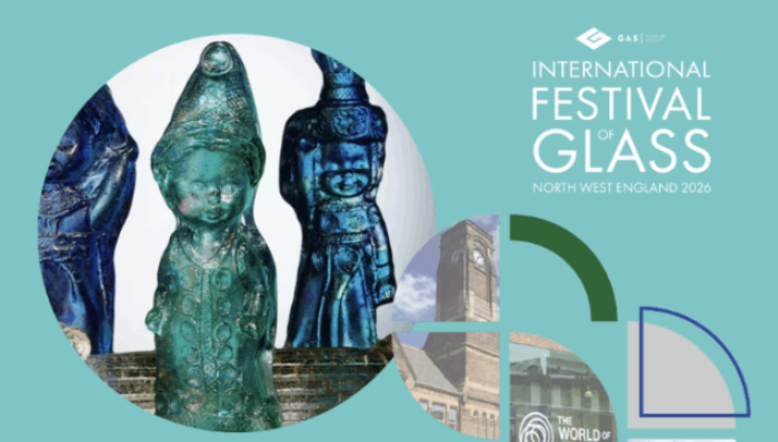 Decorative image with International Festival of Glass 2026 logo